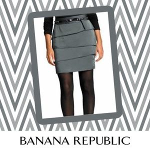 Banana Republic Tiered Skirt - Petite - NWT